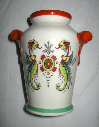 Dragon Czech Vase