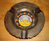 Las Vegas Roulette Wheel Ashtray