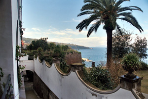 Garden view, looking toward Sorrento